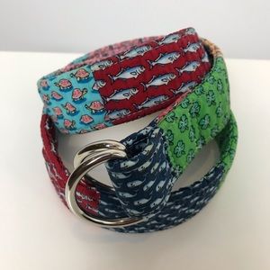 Vineyard Vines Patchwork Belt size M
